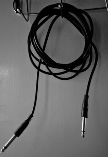 Electric guitar cable - guitar,