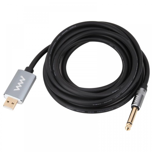 Usb 35mm mono electric - 6.35mm,