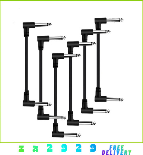 Guitar patch cables - inch, 3/6