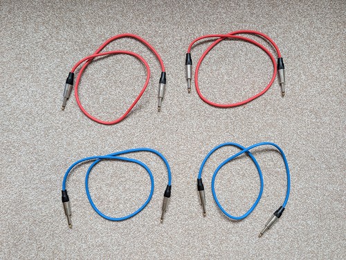 35mm guitar patch lead - x,